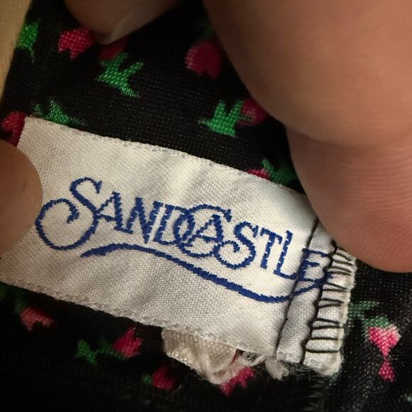 Vintage 60s SANDCASTLE One Piece Floral Swimsuit Suit - Picture 12 of 12